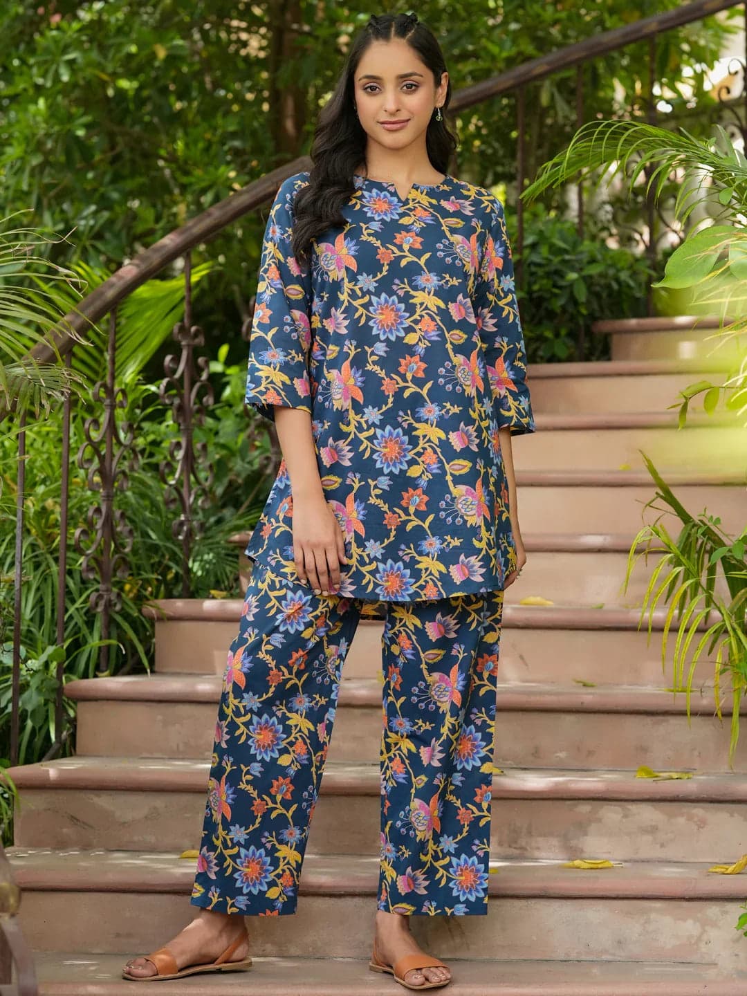 Toymi Fashion Harbor Print Lounge Pair